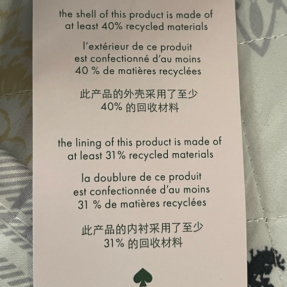 NWT-Kate Spade Nylon Black Tote-Reg-$249 - Picture 14 of 14